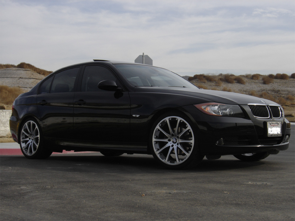 Bmw 335i Blacked Out. ///BMW 325i, JET BLACK (668)