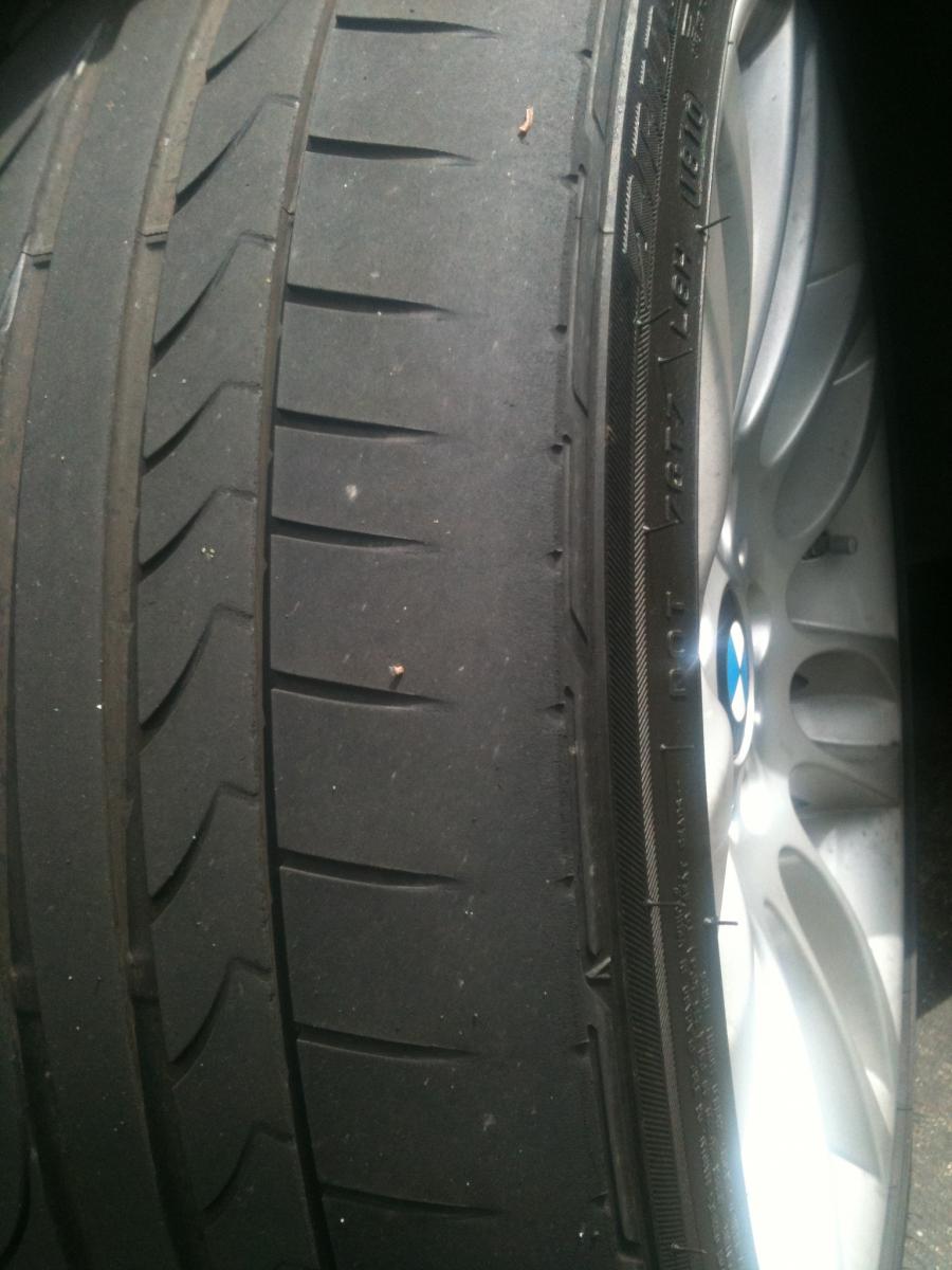 Bmw x5 front tyre wear #5