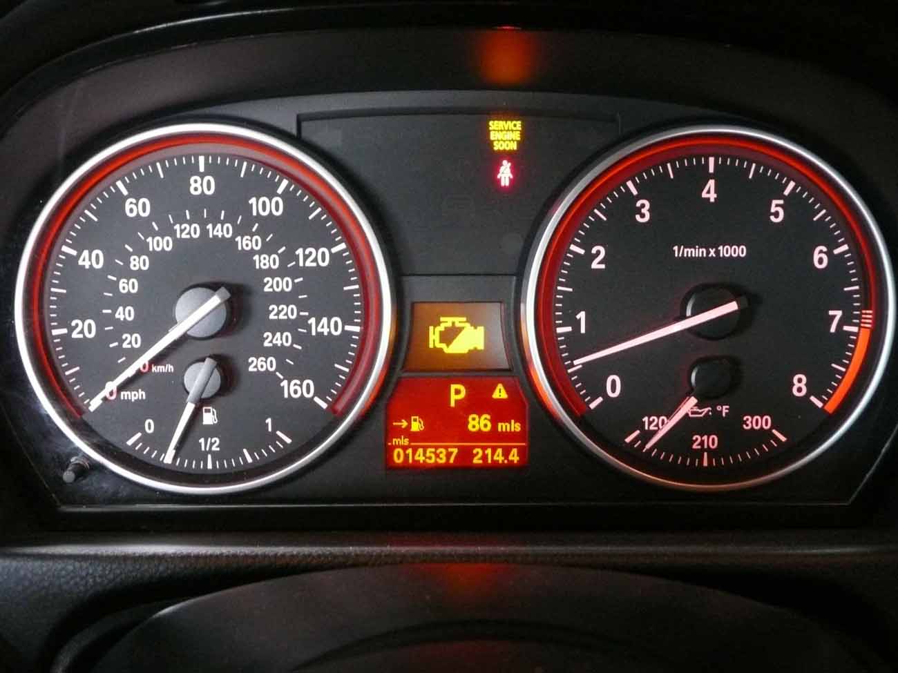 2009 E92 320i Engine Light