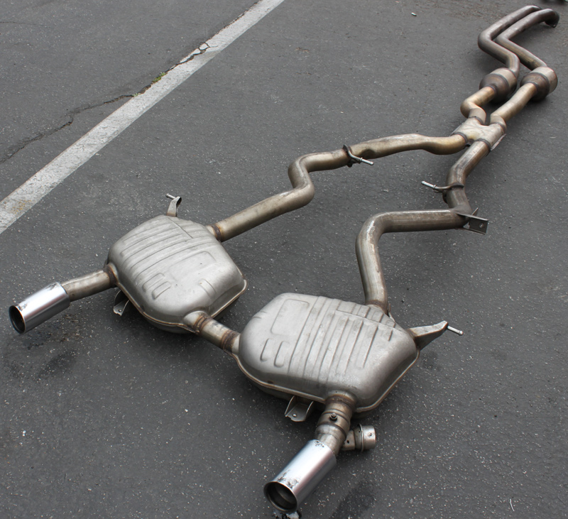 335i coupe 2009 exhaust