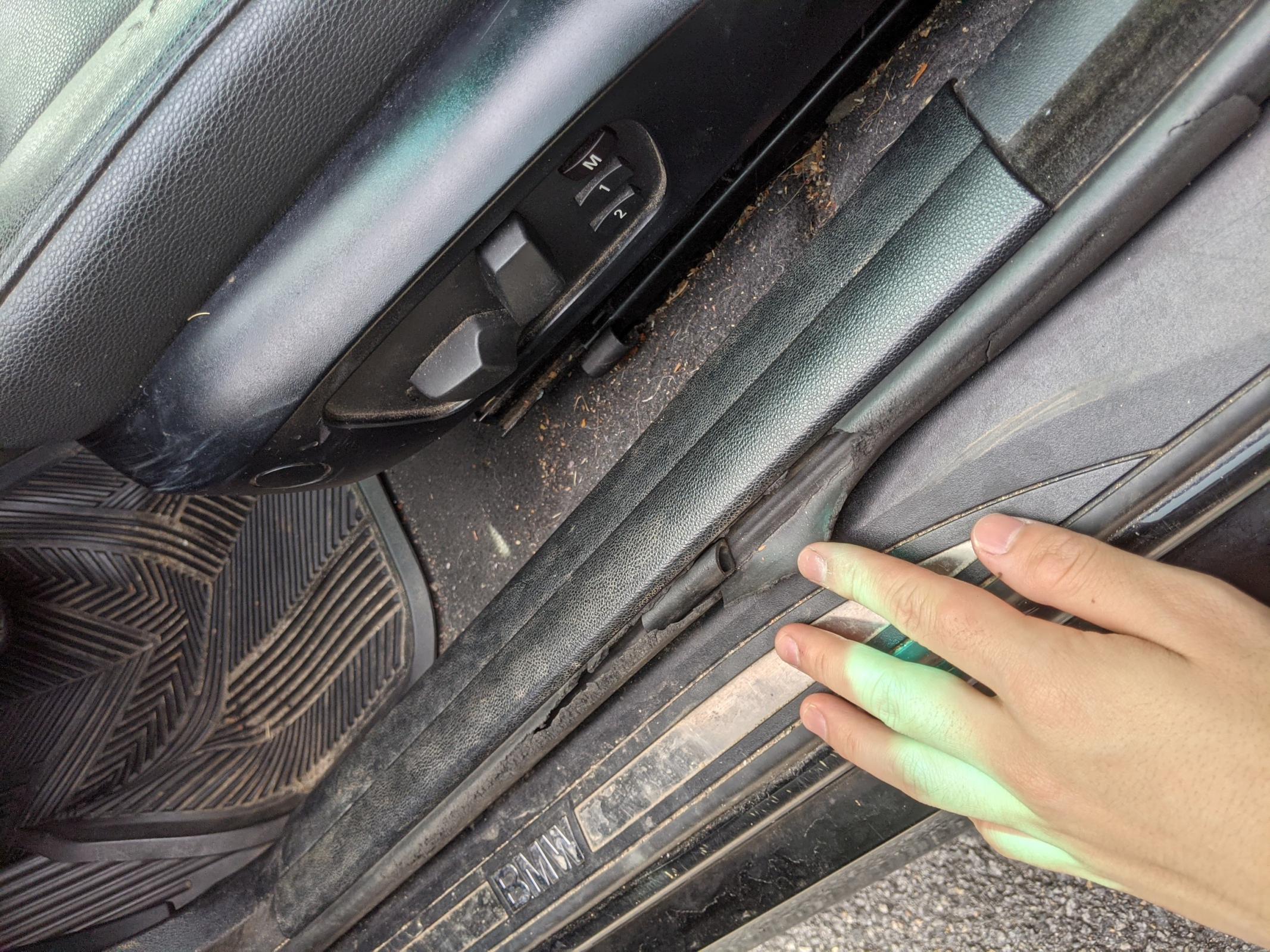 HOW TO REPLACE WORN CAR DOOR SEALS