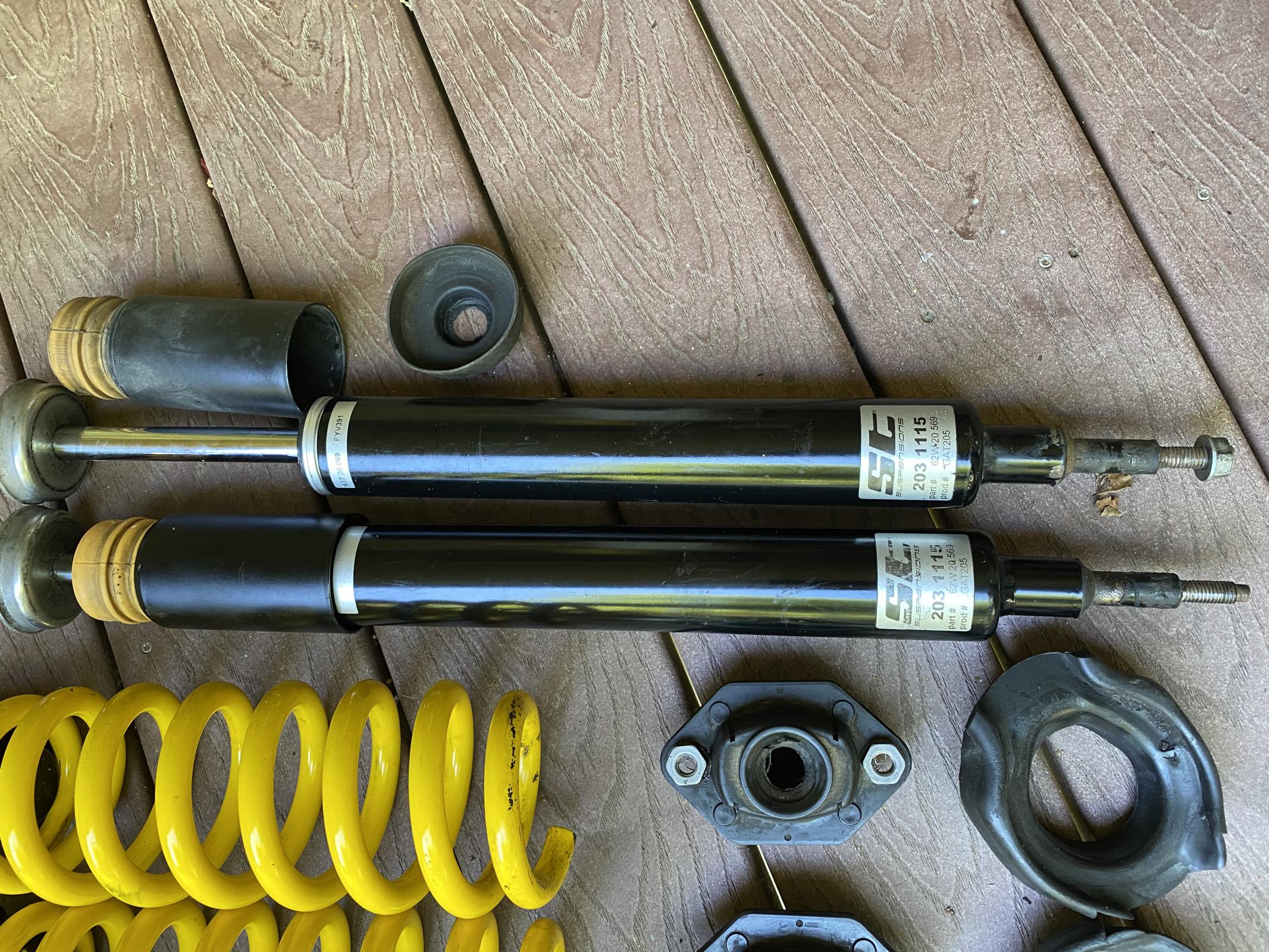 BMW E92 335I/IS ST XTA Coilovers, Whiteline Bushings Inserts