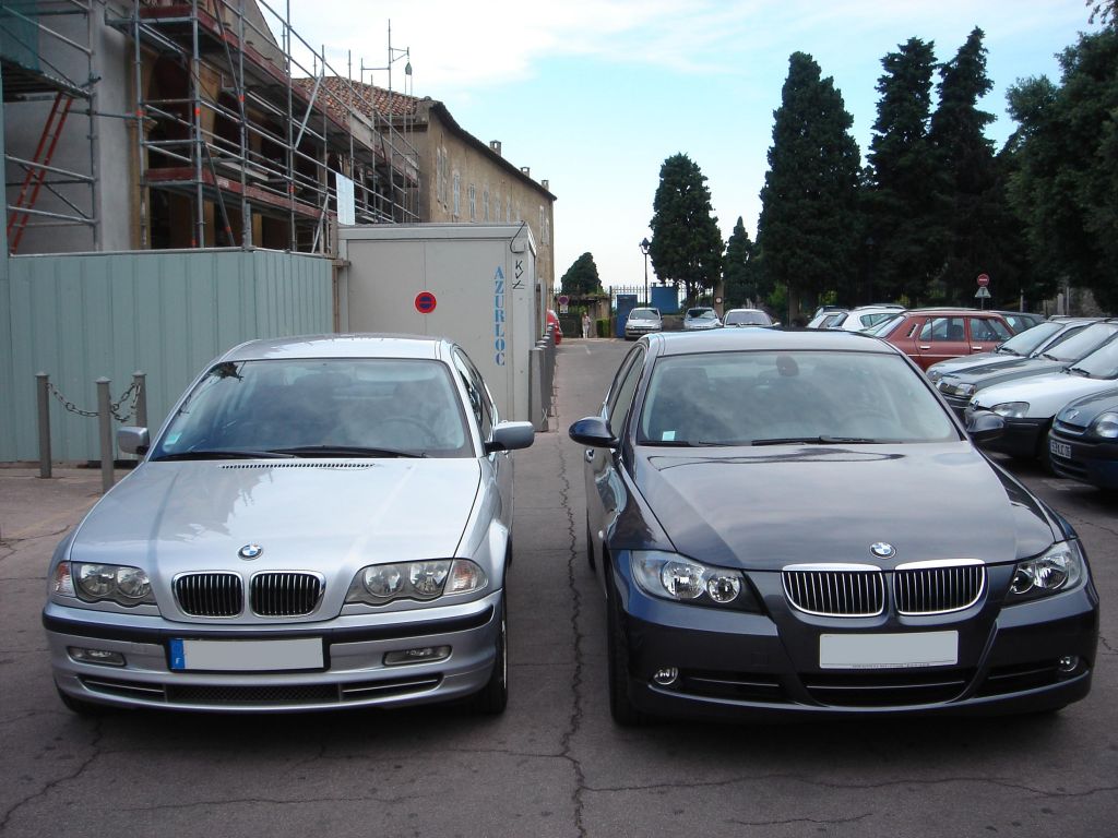 Out with the old.. in with the new :( (e90 vs e46)