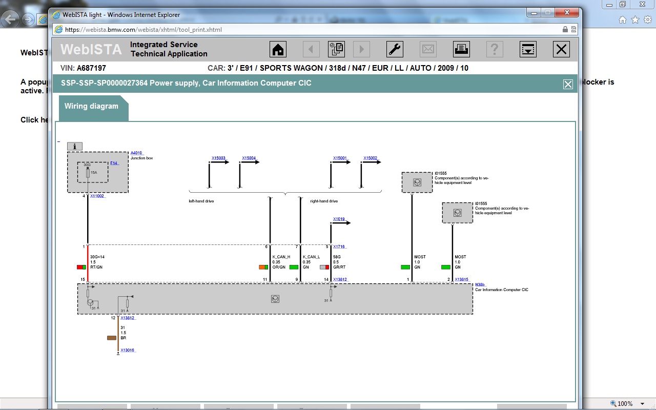 Wds Wiring Diagram System V13 Bmw